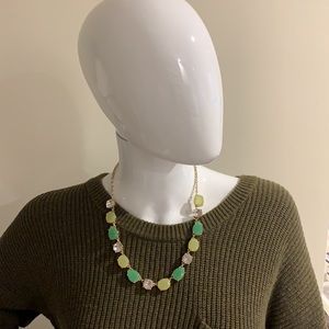 J. Crew Turquoise Statement Necklace
